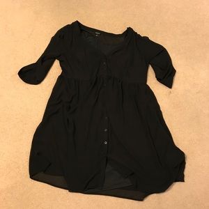 Torrid black shirt dress